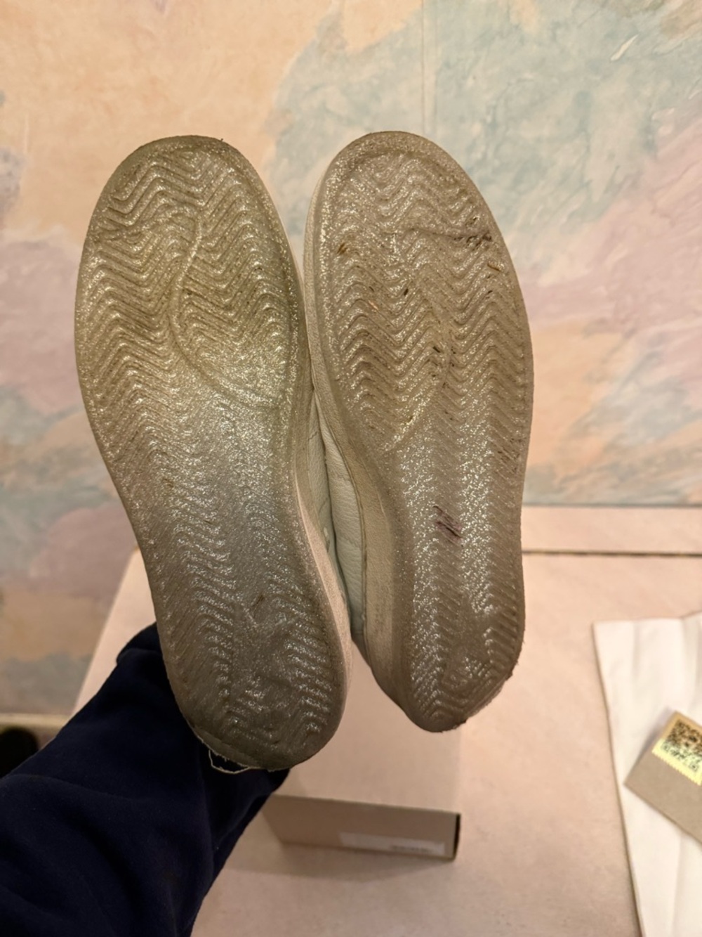 Golden Goose ball star Sneakers with Silver Star 38 - Picture 11 of 14